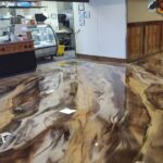 commercial metallic epoxy flooring